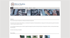 Desktop Screenshot of micro-studios.com